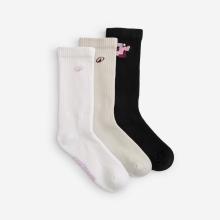 Sportsocken Mid 3er-Pack - Elementals schwarz/grau