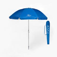 Sonnenschirm Strandschirm neigbar Premium 220 cm blau