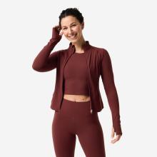Jacke Damen Yoga und Pilates  – bordeaux
