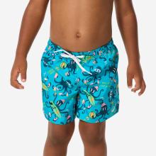 Boardshorts Kinder 100 Fun türkis