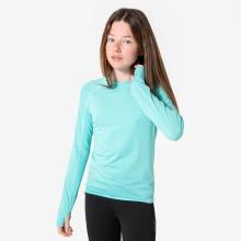 Laufshirt langarm Kinder - Skincare blau/türkis