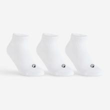 Kinder Tennissocken Mid 3er-Pack - RS100 weiß