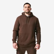 Hoodie Herren - braun