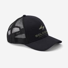 Jagd-Schirmmütze Trucker-Style mit Mesheinsatz schwarz