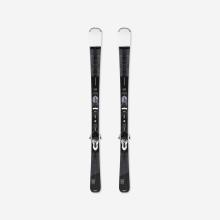 Ski Damen mit Bindung Piste - Boost 580 schwarz/weiß