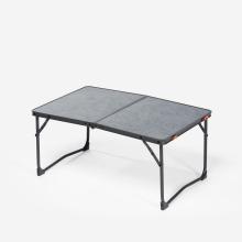 Campingtisch niedrig klappbar - 2 bis 4 Personen grau