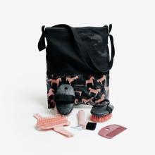 Putzzeug-Set 5-teilig Kinder rosa/schwarz