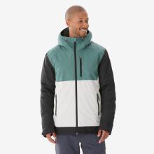 Wanderjacke Herren bis -10 °C wasserdicht - NH500 grün/beige