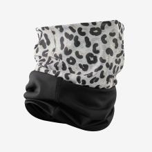 Schlauchschal Erwachsene - HUG 500 Leopardenmuster schwarz