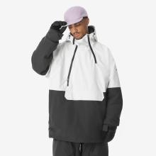 Skijacke Snowboardjacke Oversize Herren - Anorak 500 schwarz/beige
