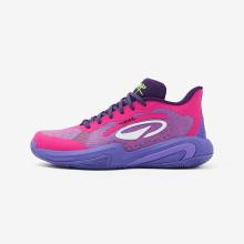 Basketball Schuhe Mid mit Dämpfung für Jugendliche - Canaveral neon-violett