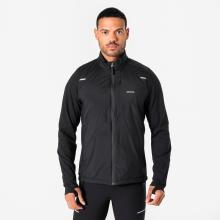 Laufjacke Herren warm atmungsaktiv - Run Flow schwarz