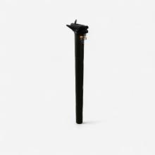Sattelstütze 31,6 mm Carbon Offset 0° 350/400 MM SCHLITTEN SCHWARZ