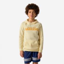 Kinder Sweatshirt mit Kapuze - Hoodie NBA Warriors gelb