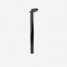 Sattelstütze 25,4 mm 350 mm geschweißt schwarz
