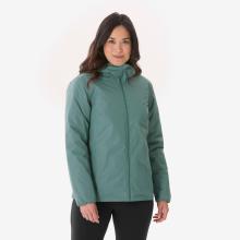 Winterjacke Damen bis -5 °C Wandern - NH100 grün