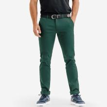 Herren Golf Chinohose Baumwolle - MW500 grün