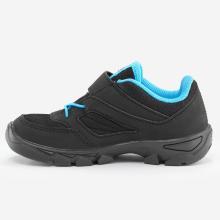 Wanderschuhe Kinder Gr. 24–34 mit Klettverschluss - NH100 schwarz