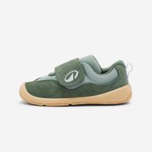 Barfußschuhe Babys/Kleinkinder Klettverschluss - Crawler Hybrid grün