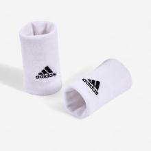 Schweissband Tennis ADIDAS - breit weiss