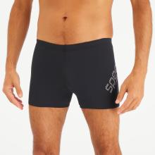Badehose Boxer Herren Speedo - Logo schwarz/weiß