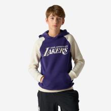 Kinder Sweatshirt mit Kapuze - Hoodie NBA Lakers violett
