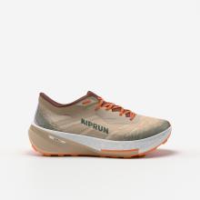 Laufschuhe Straße/Trailrunning Damen - Kipcore Gravel beige