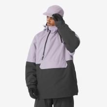 Skijacke Snowboardjacke Herren Oversize - Anorak 500 schwarz/violett