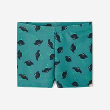 Badehose Boxer Baby/Jungen - Titou Manta blau