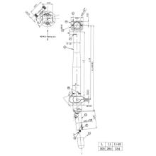 Gefederter Schaftvorbau für Klappfahrrad Faltrad Tilt oder Fold