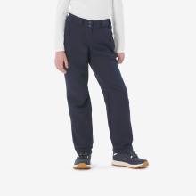 Winterhose Kinder Gr. 122–170 warm Wandern - SH500 blau