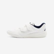 Sportschuhe Kinder Klettverschluss robust - Play 100 weiß