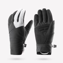 Skihandschuhe Kinder warm - XCS 100 schwarz/weiß