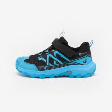 Wanderschuhe Kinder Gr. 28–34 wasserdicht Klettverschluss - Crossrock blau