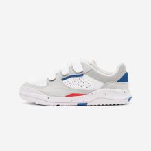 Sportschuhe Kinder Klettverschluss Leder - Playventure City weiß