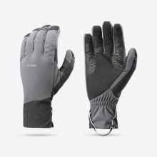 Handschuhe Damen/Herren winddicht touchscreenfähig Trekking - MT900 grau