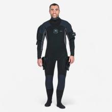 Trockentauchanzug Herren Neopren 5 mm SCD 900 schwarz