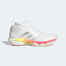 Damen/Herren Volleyball Schuhe Mid - adidas Crazyflight 7 weiß/rosa/gelb