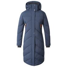 Reitparka warm Damen marineblau