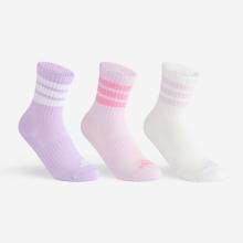 Kinder Sportsocken High 3er Pack - violett/rosa