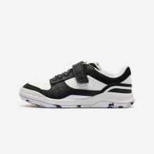 Fitnessschuhe Sneaker Kinder Klett robust - Playventure Yard schwarz/weiß