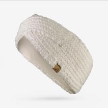 Stirnband Damen geflochtenes Design - Wavy 500 weiß
