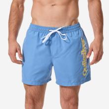 Boardshorts Surfen Badeshorts Quiksilver kurz 15' Gummibund blau
