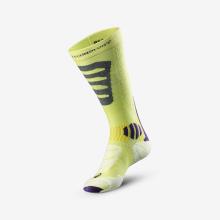 Skisocken Erwachsene Merinowolle sehr atmungsaktiv - 900 Xsocks gelb