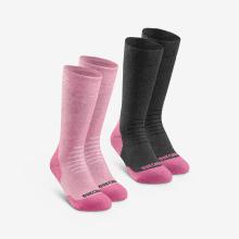 Wintersocken Kinder warm halbhoch - SH100 rosa