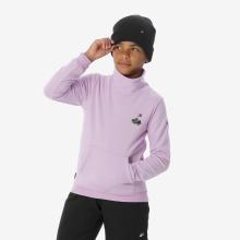 Sweatshirt Ski/Snowboard Kinder 6–14 Jahre - 100 Graph violett