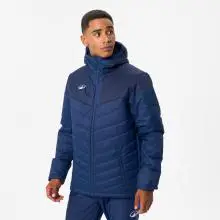 Damen/Herren Fußball Jacke kurz marineblau