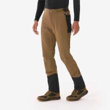 Wanderhose Herren warm wasserabweisend belüftet Winterwandern - SH500 braun