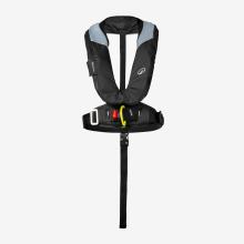 Rettungsweste Damen/Herren selbstaufblasend LJ150N + Gurtsystem grau