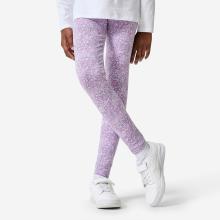 Leggings Mädchen Baumwolle - bedruckt rosa